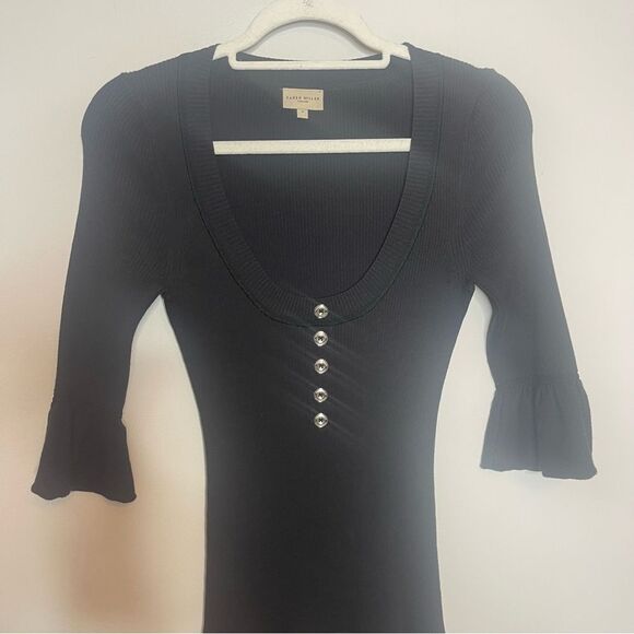 Karen Miller Black Knit dress - Picture 5 of 11